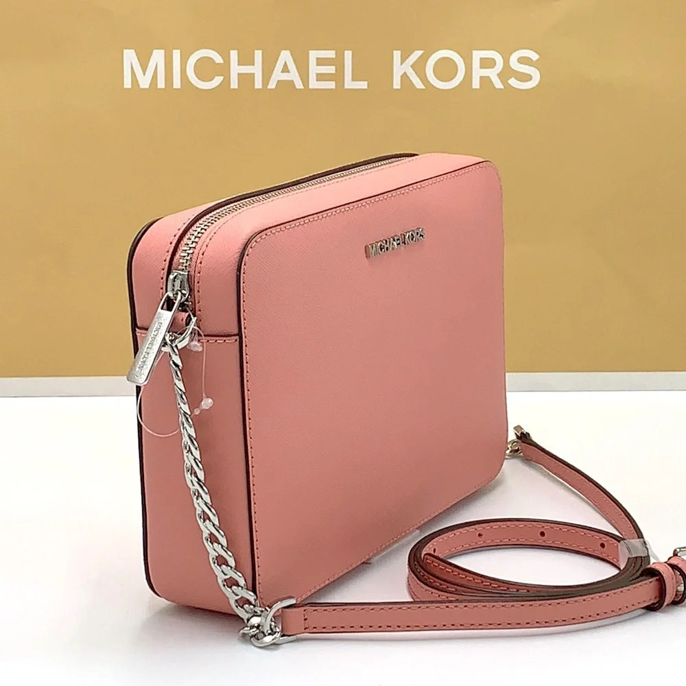 MICHAEL KORS LARGE EAST WEST CROSSBODY PRIMROSE COLOR